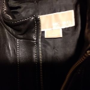 Michael Kors leather jacket